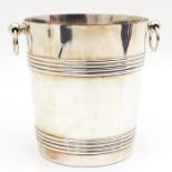 A Christofle France Silver Plate Wine cooler
