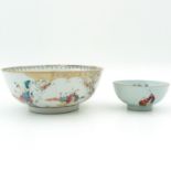 Two Polychrome Bowls