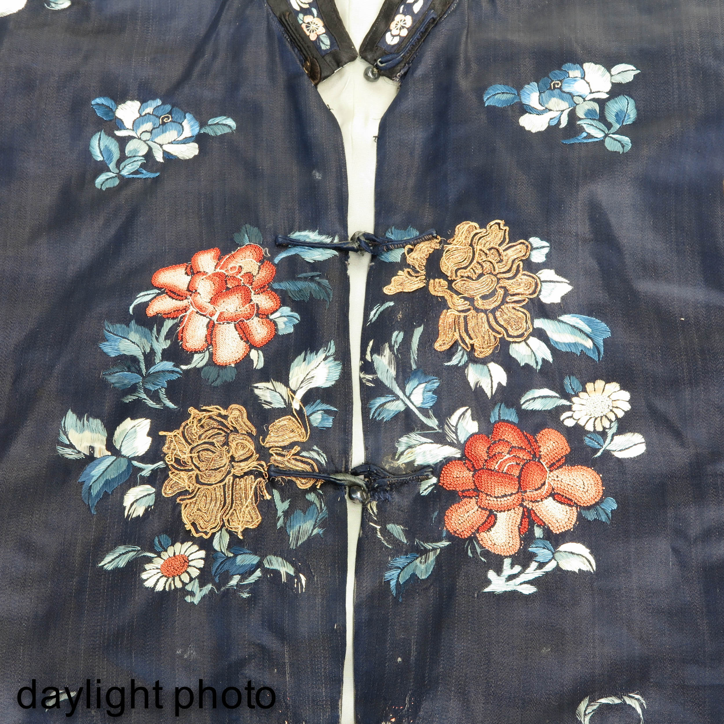 Two Silk Embroidered Robes - Image 8 of 8