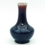 A Purple Glaze Vase