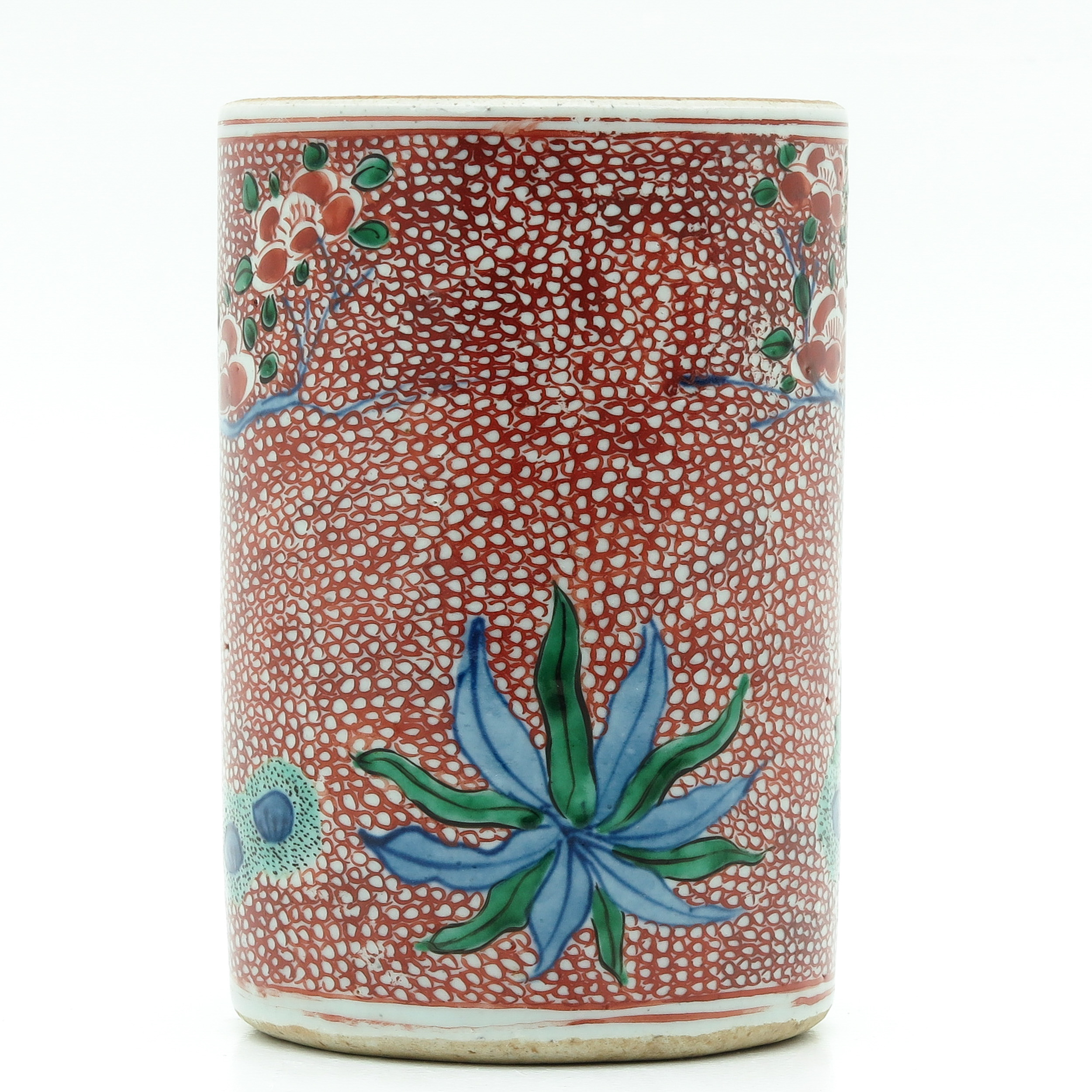 A 7th Century Polychrome Decor Vase - Image 3 of 9