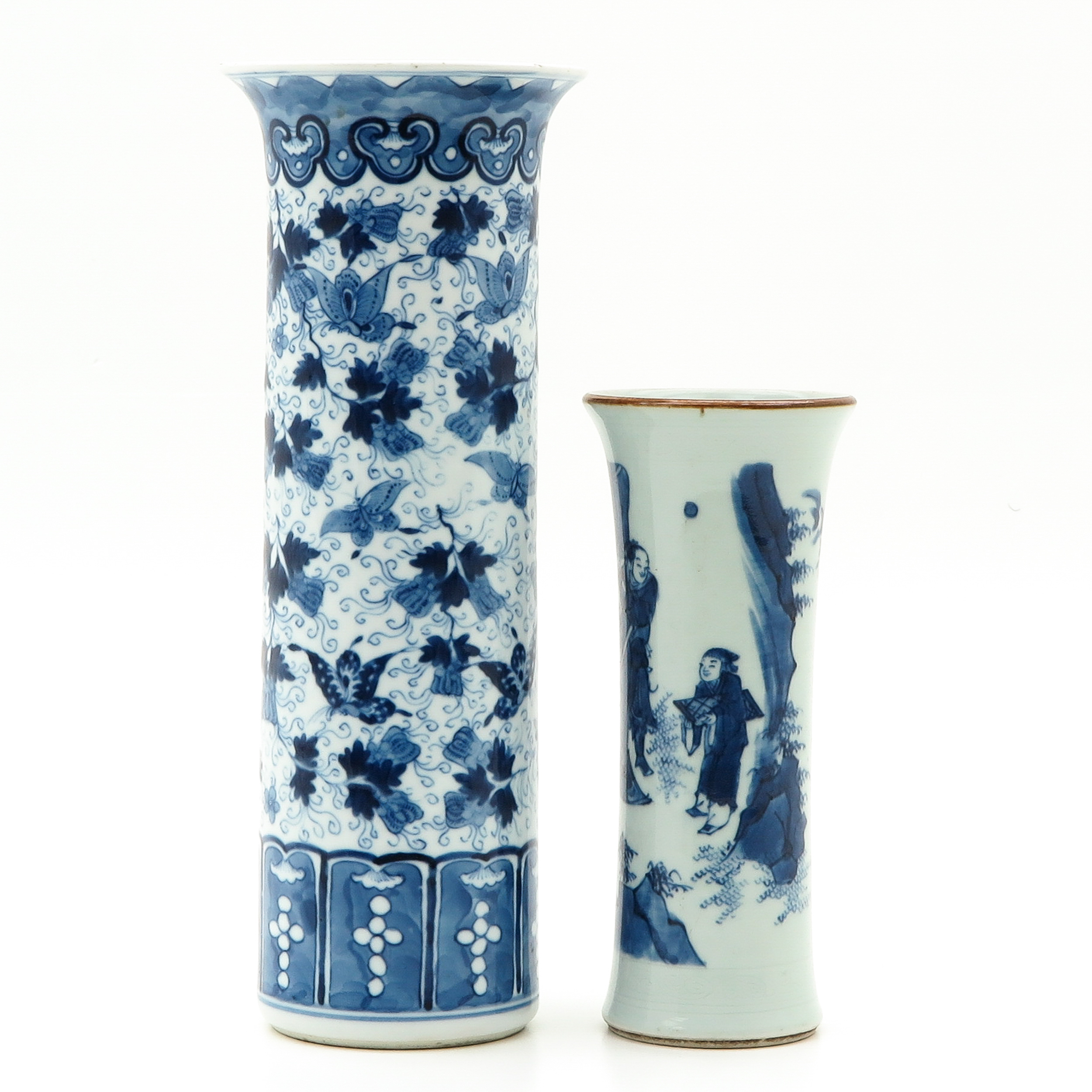 Two Blue and White Vases - Image 2 of 9
