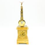 A French Gilt Pendulum