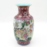 A Famille Rose Vase