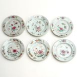 A Collection of Six Plates