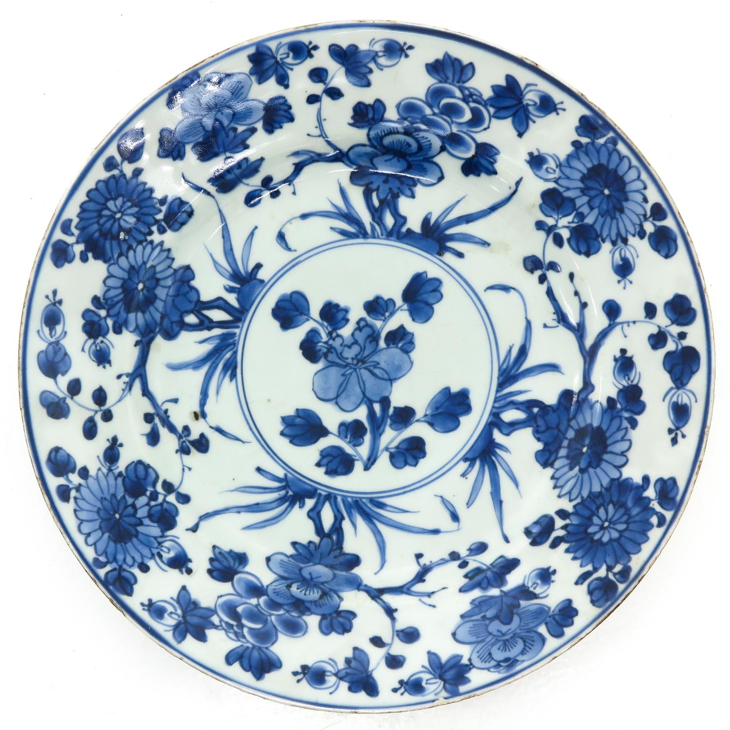 Three Blue and White Plates - Image 5 of 8