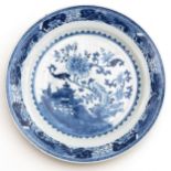 A Blue and White Decor Charger