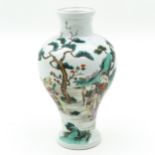 A Famille Verte Vase