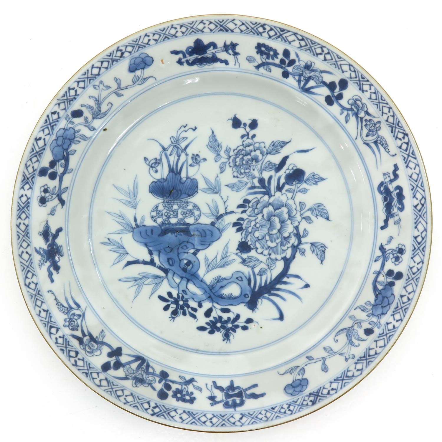 Three Blue and White Plates - Image 4 of 8