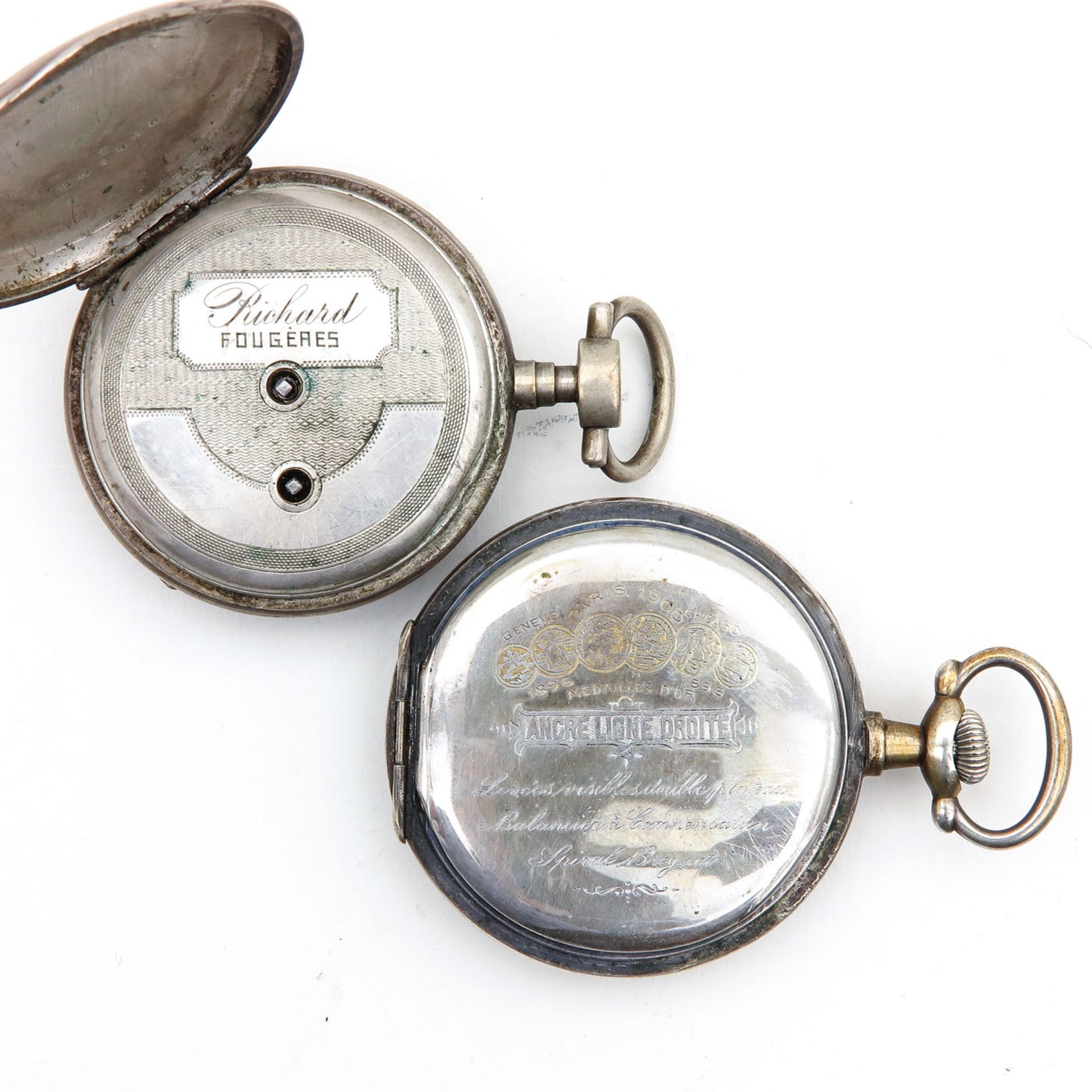 A Collection of 9 Silver Pocket Watches - Bild 4 aus 4