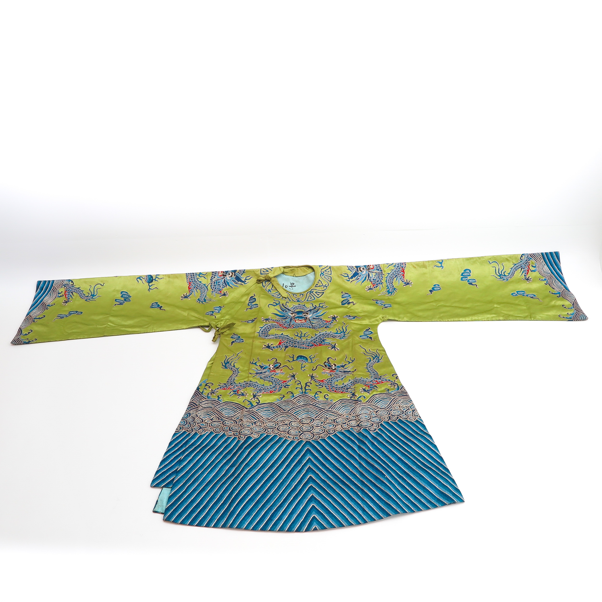 Two Silk Embroidered Robes - Image 4 of 8