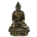 A Bronze Buddha Sculpture