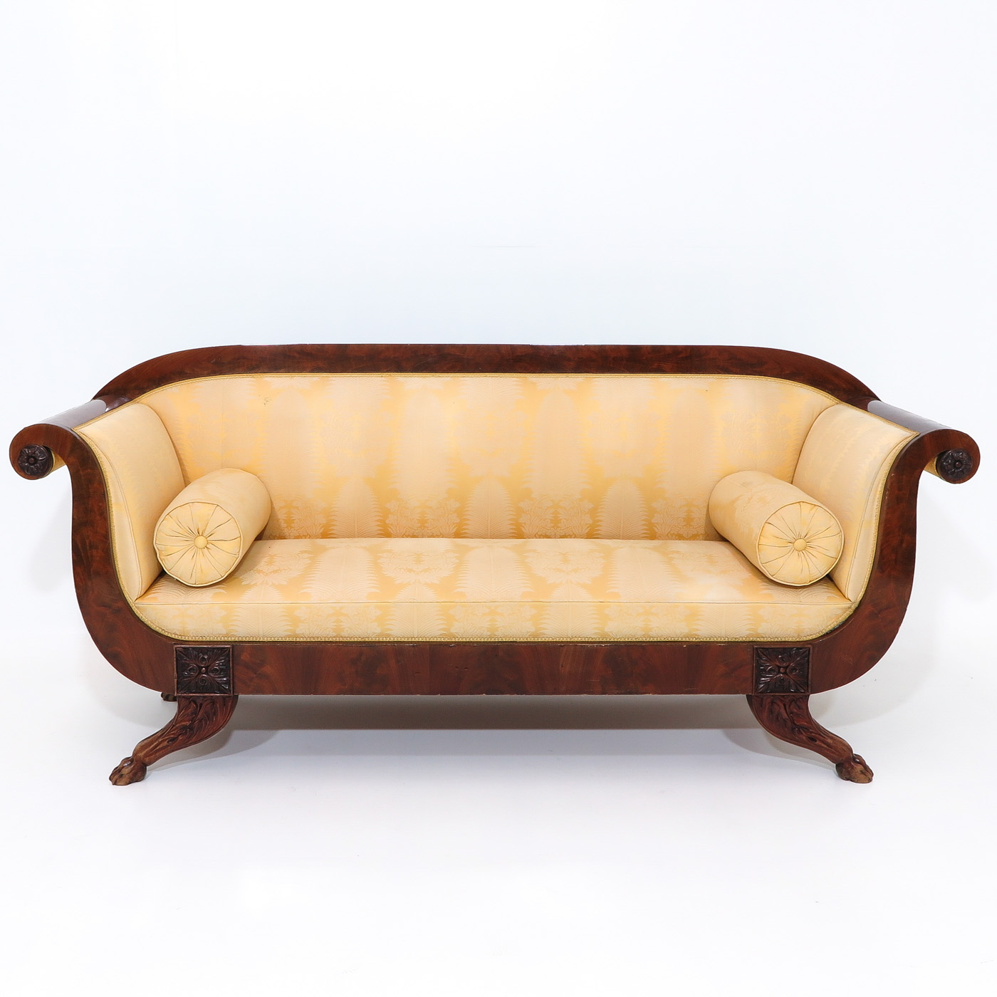 A Mahogany Sofa Circa 1820