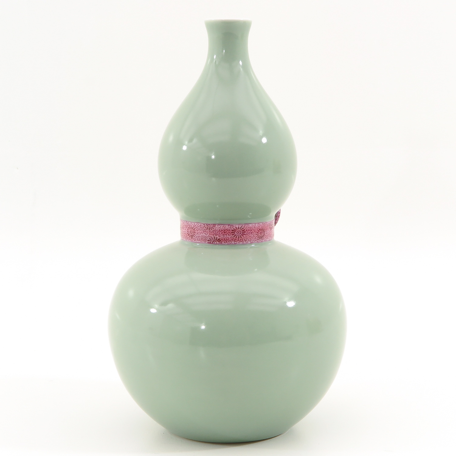 A Celadon Gourd Vase - Image 3 of 9