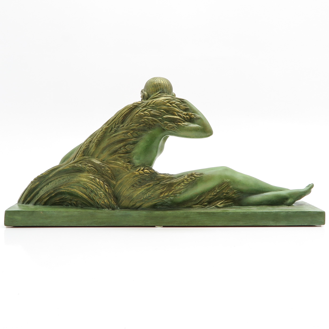 A Terra Cotta Sculpture Signed D.H. Chiparus - Image 3 of 8