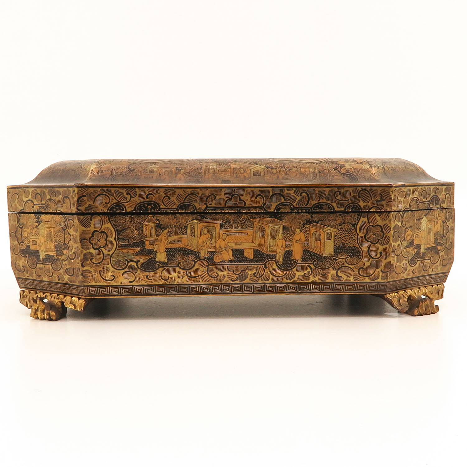 A Chinese Lacquer Game Box - Image 3 of 10