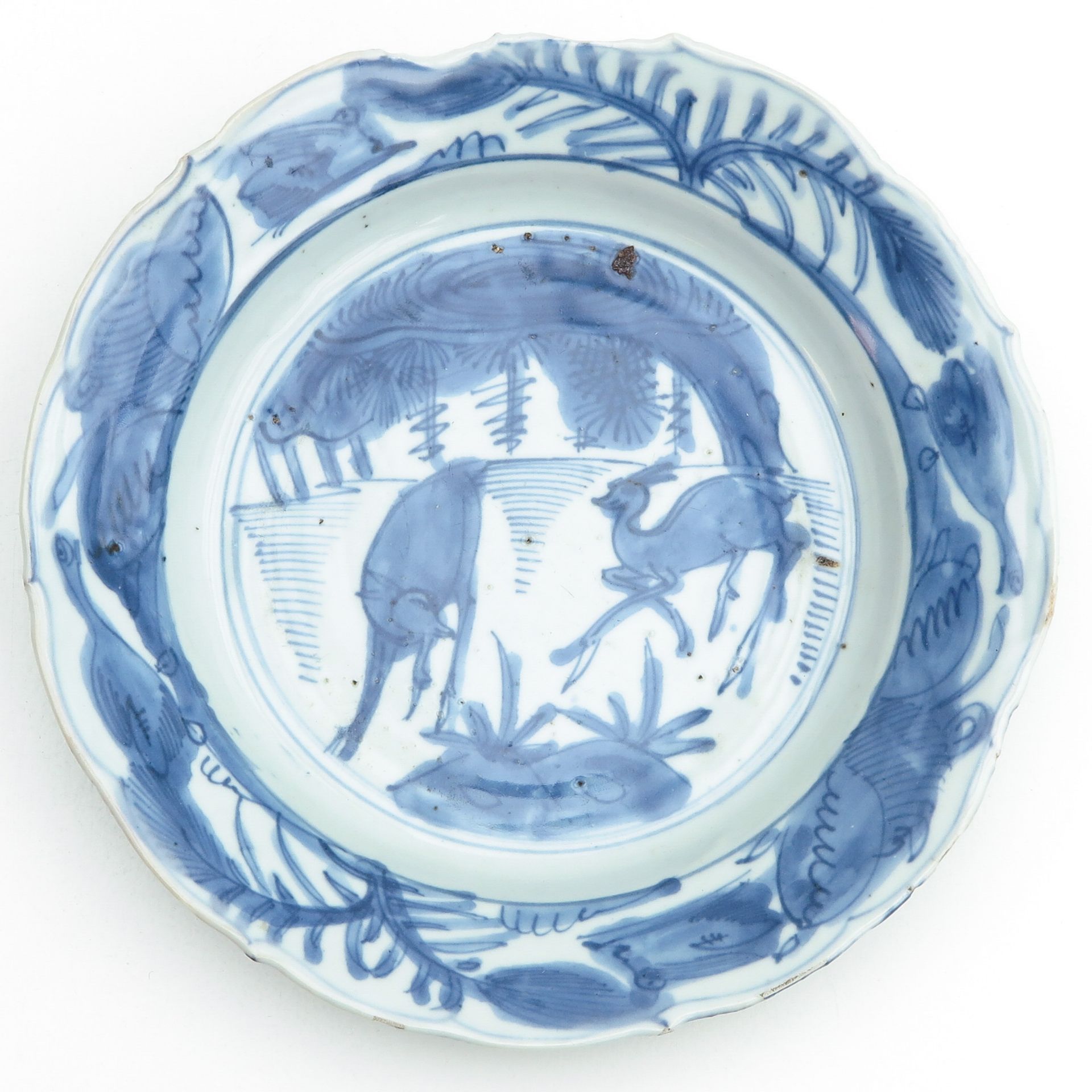 A Series of Three Blue and White Plates - Bild 3 aus 8
