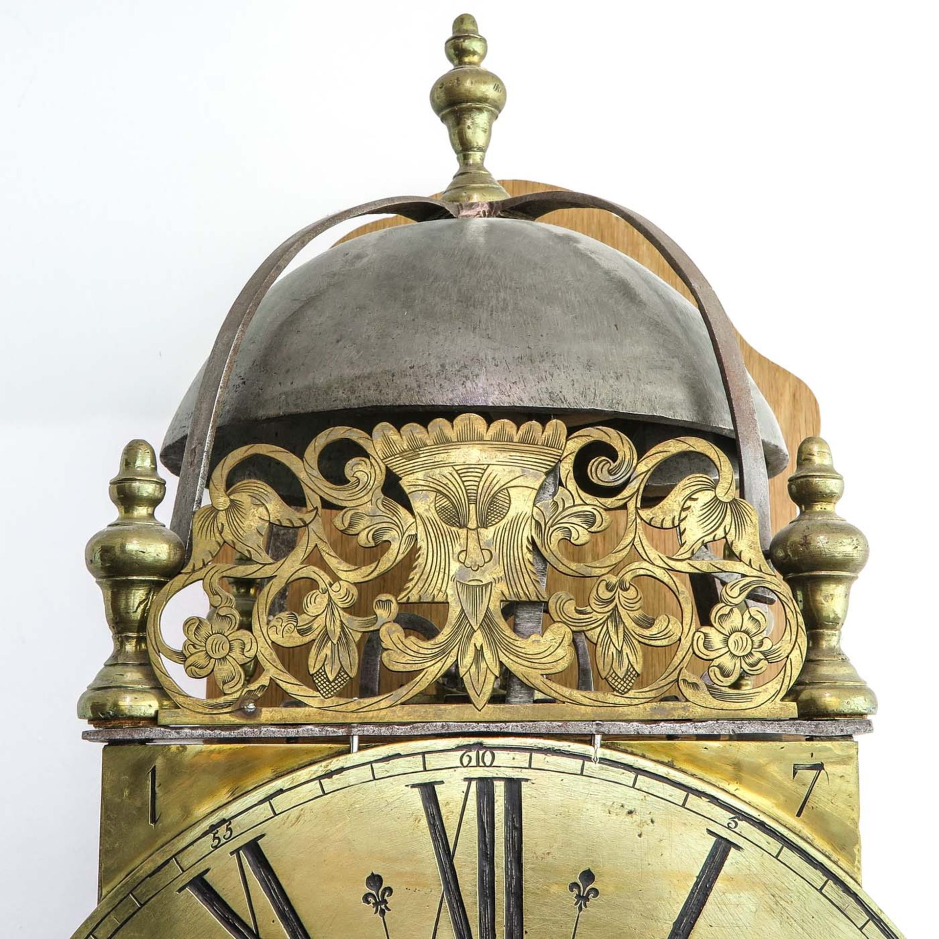 A Signed French Lantern clock - Bild 5 aus 5