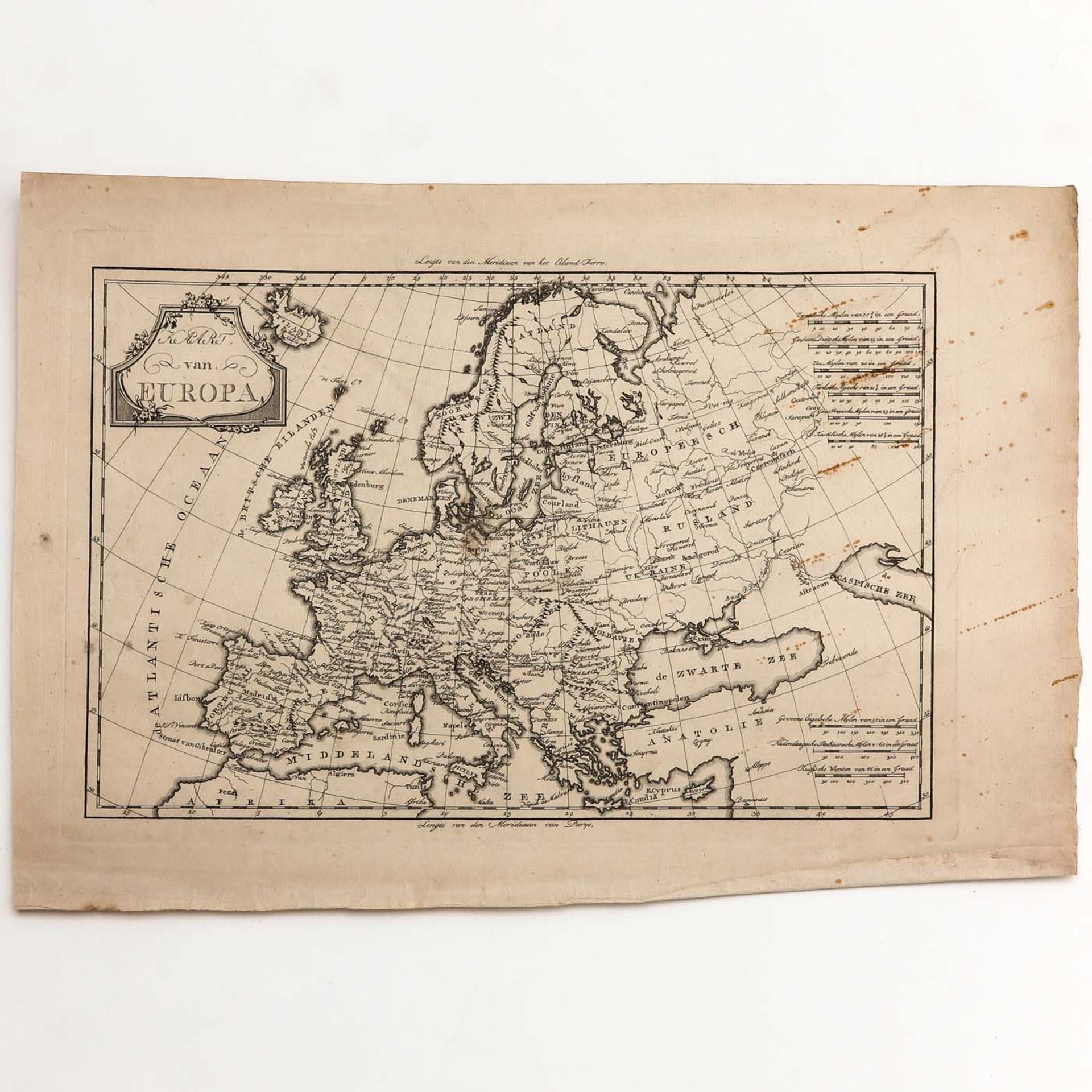 A Collection of Old Prints and Topographic Maps - Bild 3 aus 5