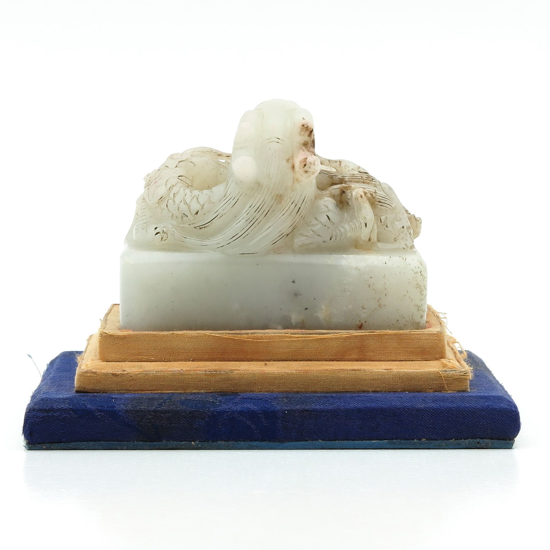 A Large Carved Seal - Bild 3 aus 9