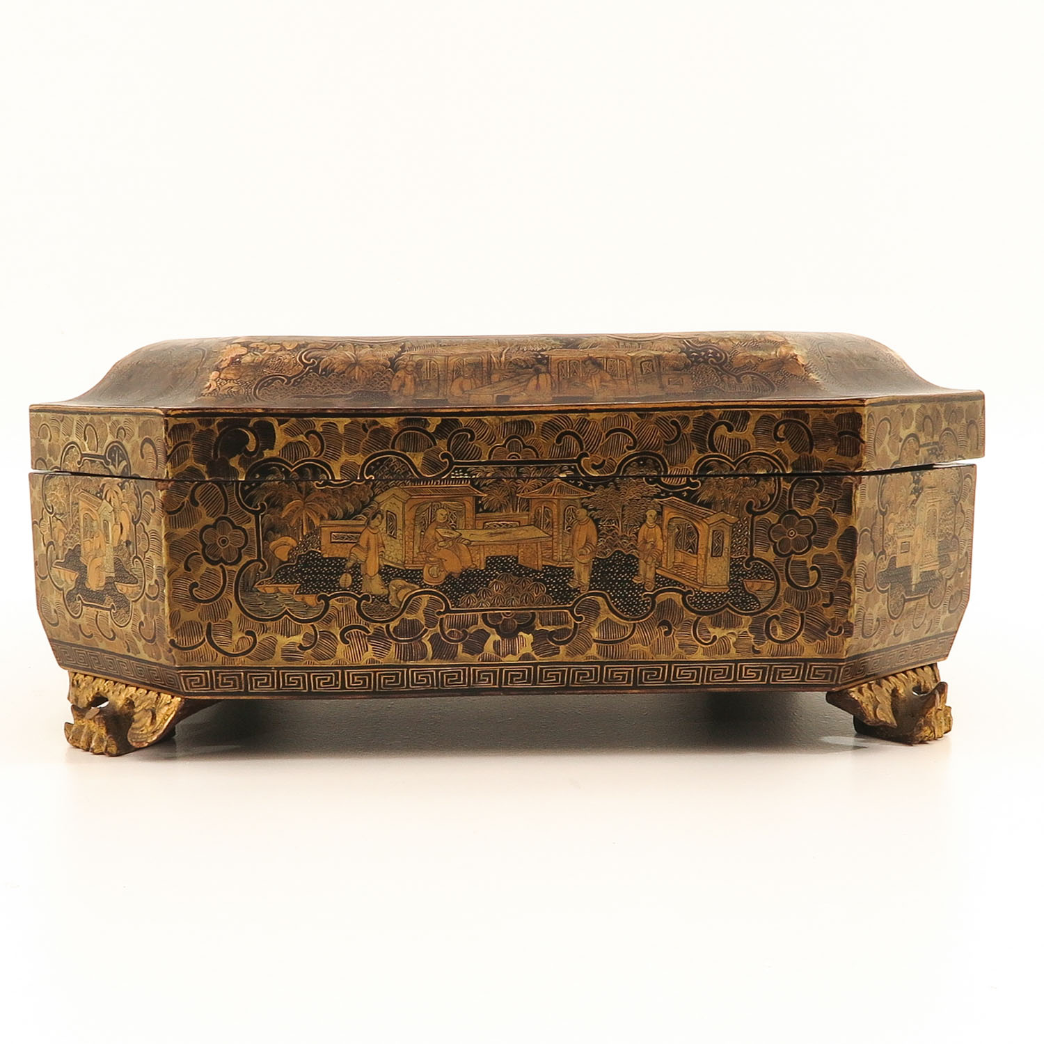 A Chinese Lacquer Game Box - Image 2 of 10