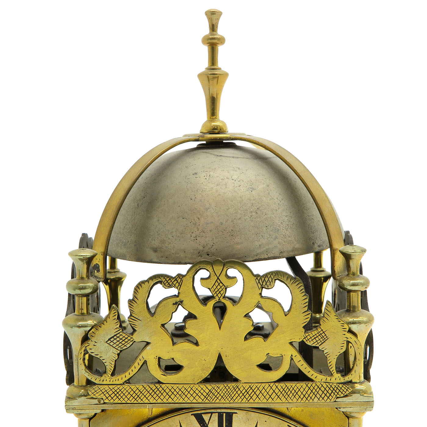 A French 17th - 18th Century Lantern Clock - Image 6 of 6