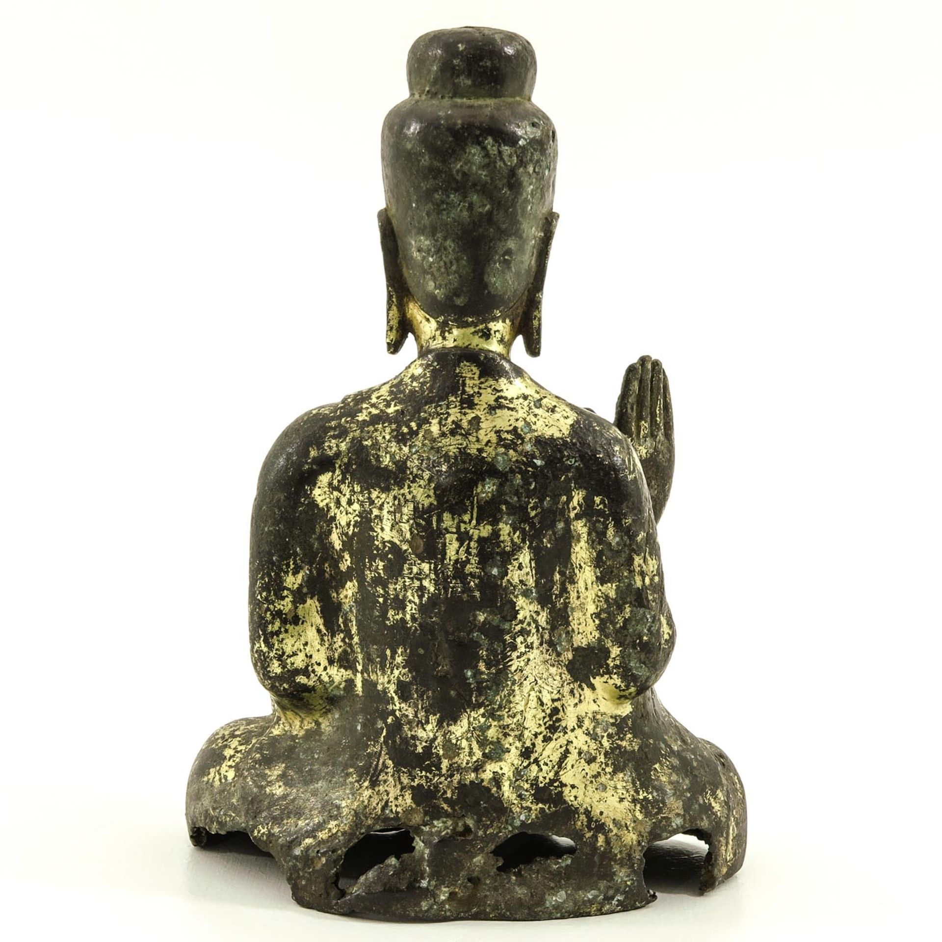 A Gilt Bronze Buddha - Bild 3 aus 10