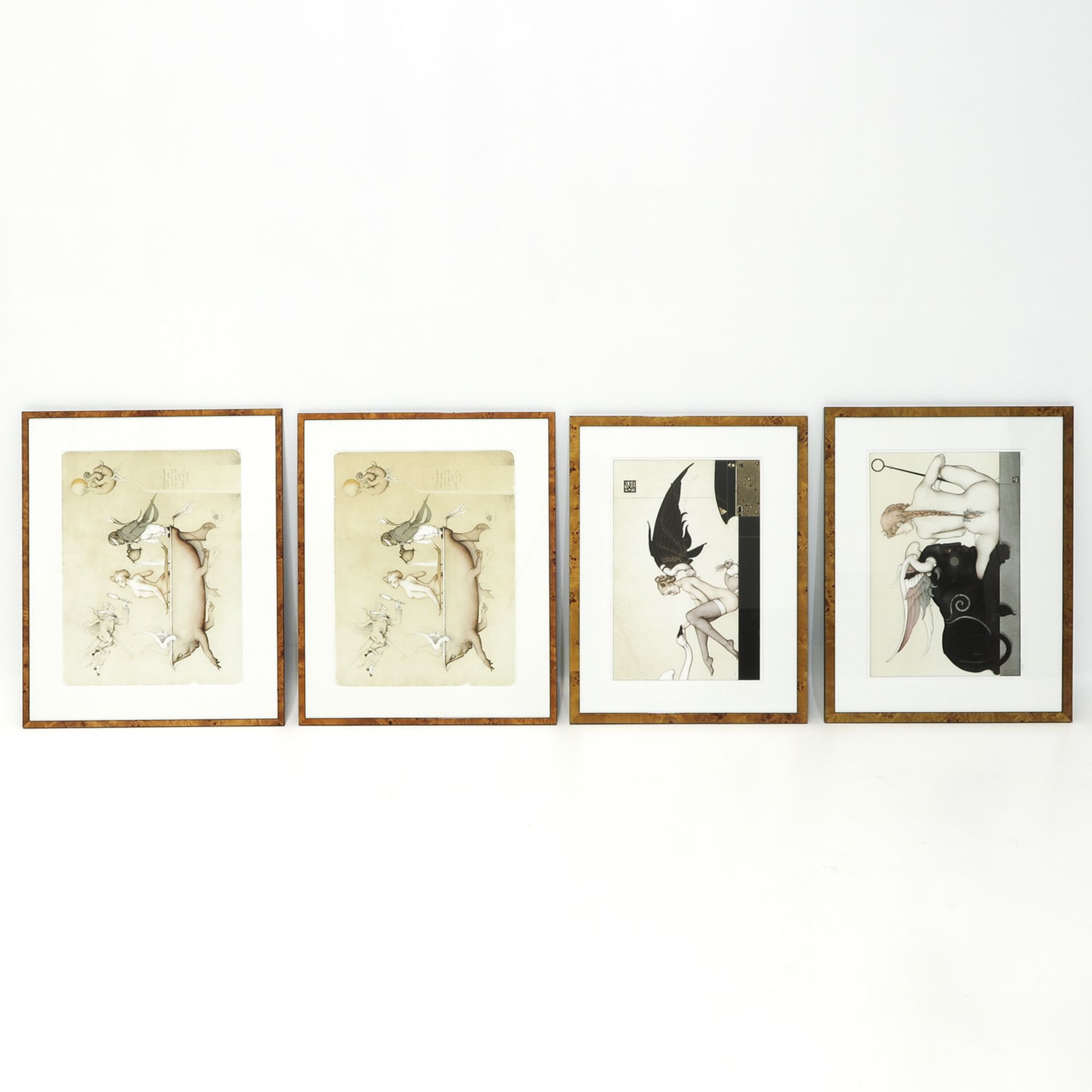 A Large Collection of Lithographs by Michael Parkes - Bild 3 aus 10