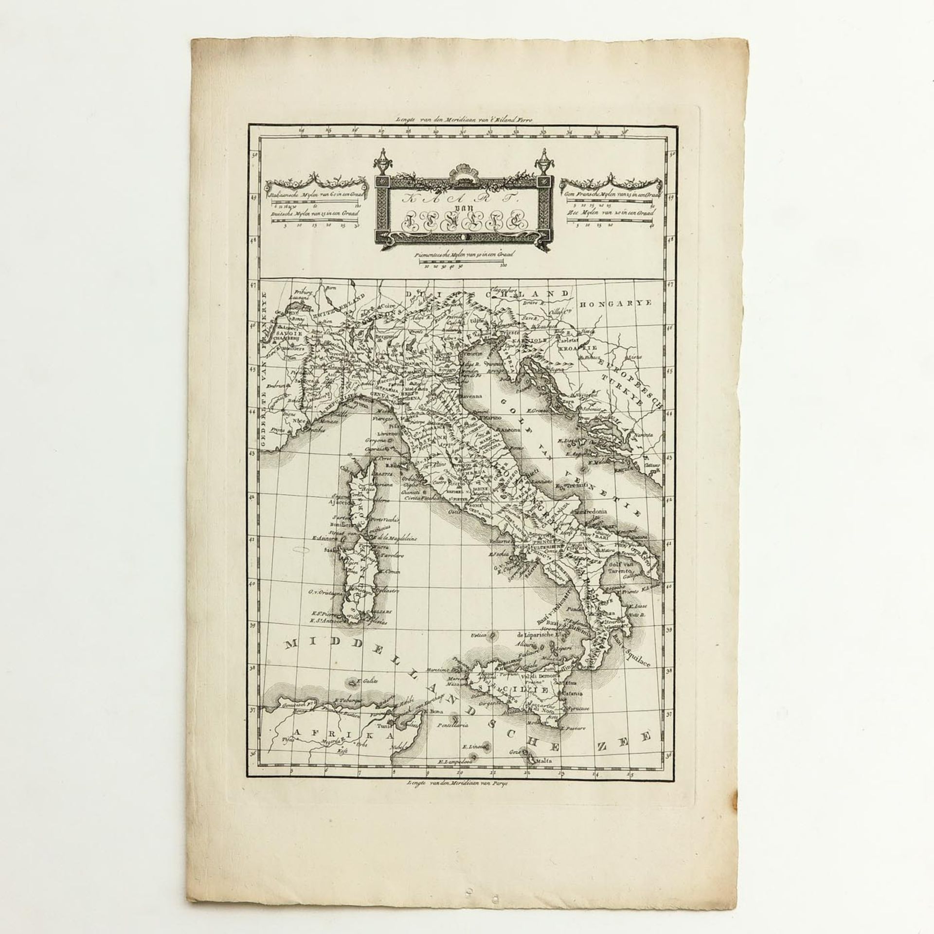 A Collection of Old Prints and Topographic Maps - Bild 5 aus 5