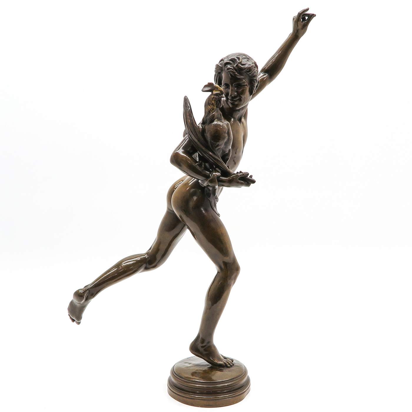 A Signed Bronze Sculpture - Image 4 of 8