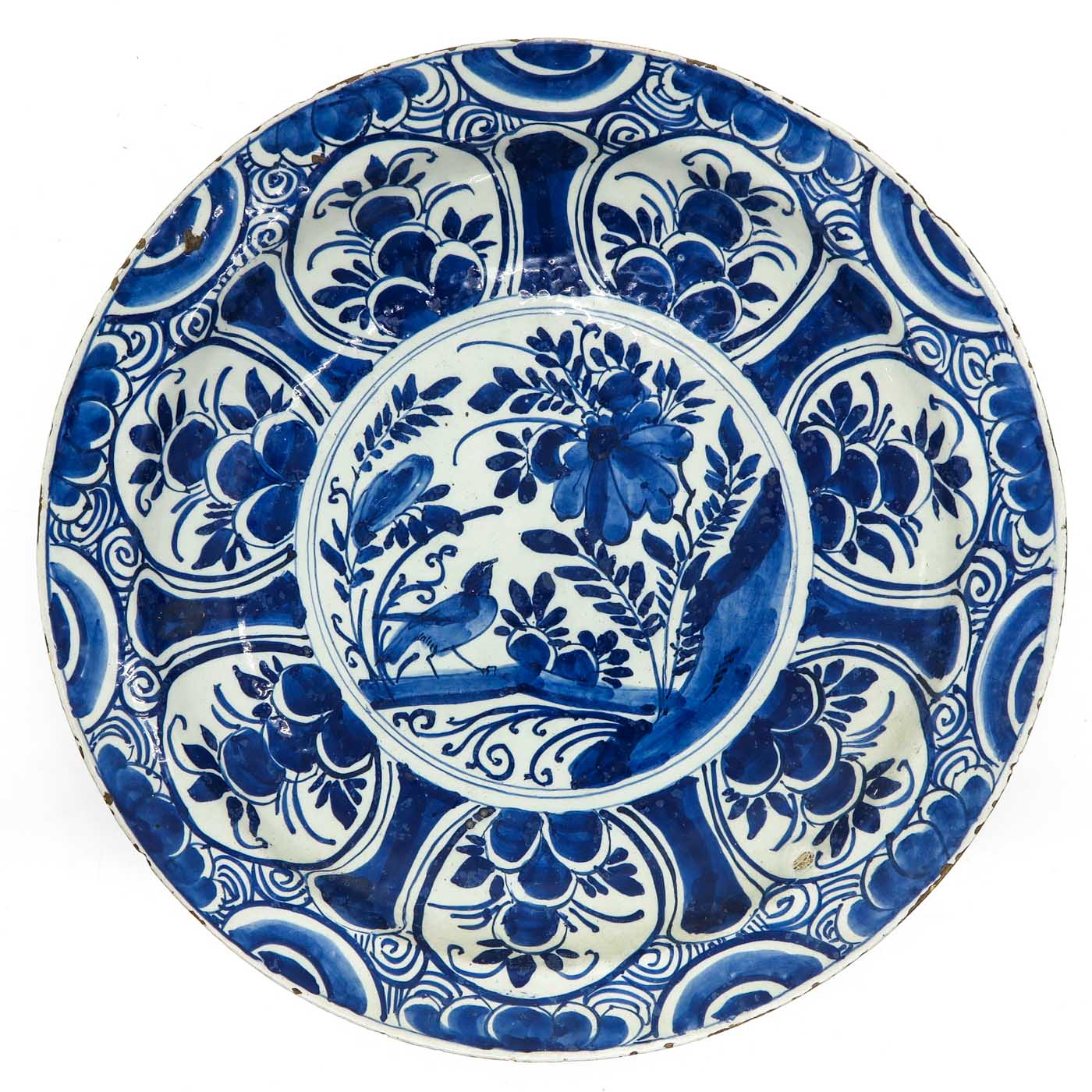 A 17th Century Delft Plate