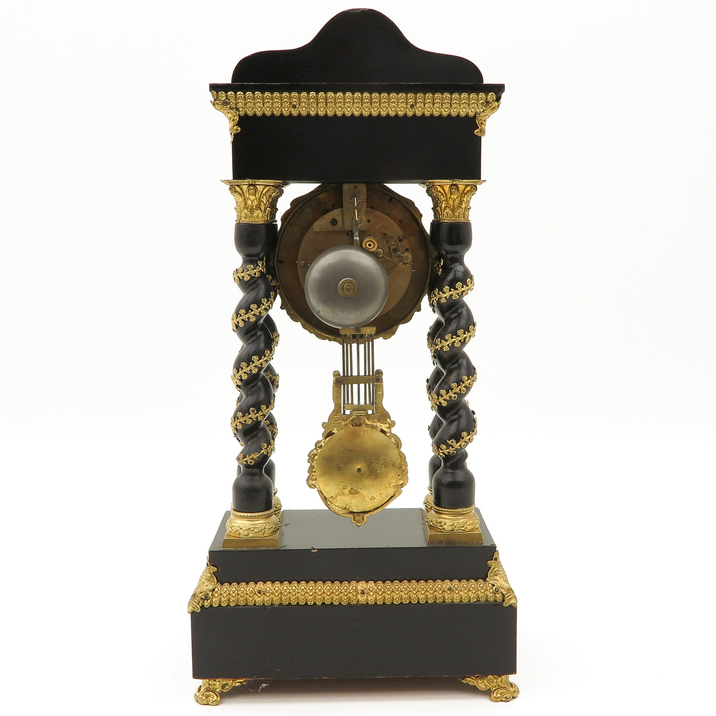 A Column Clock - Image 4 of 8