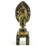 A Gilt Buddha Sculpture