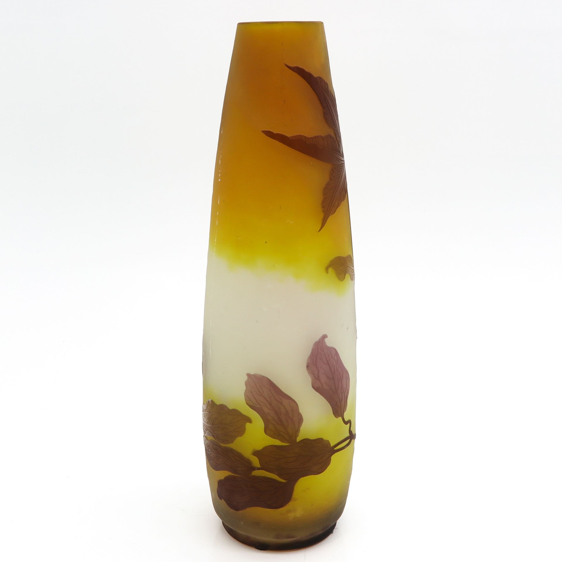 A Signed Galle Vase - Bild 3 aus 10