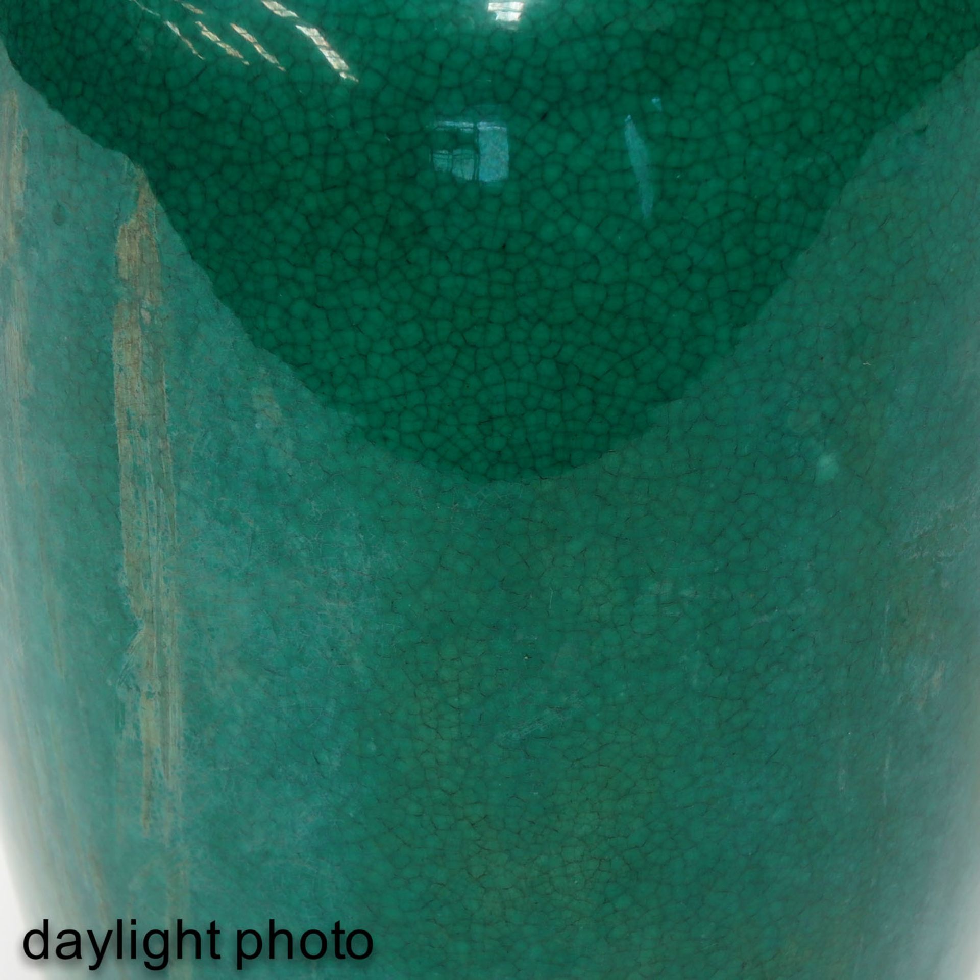 A Pair of Green Glaze Vases - Bild 9 aus 9