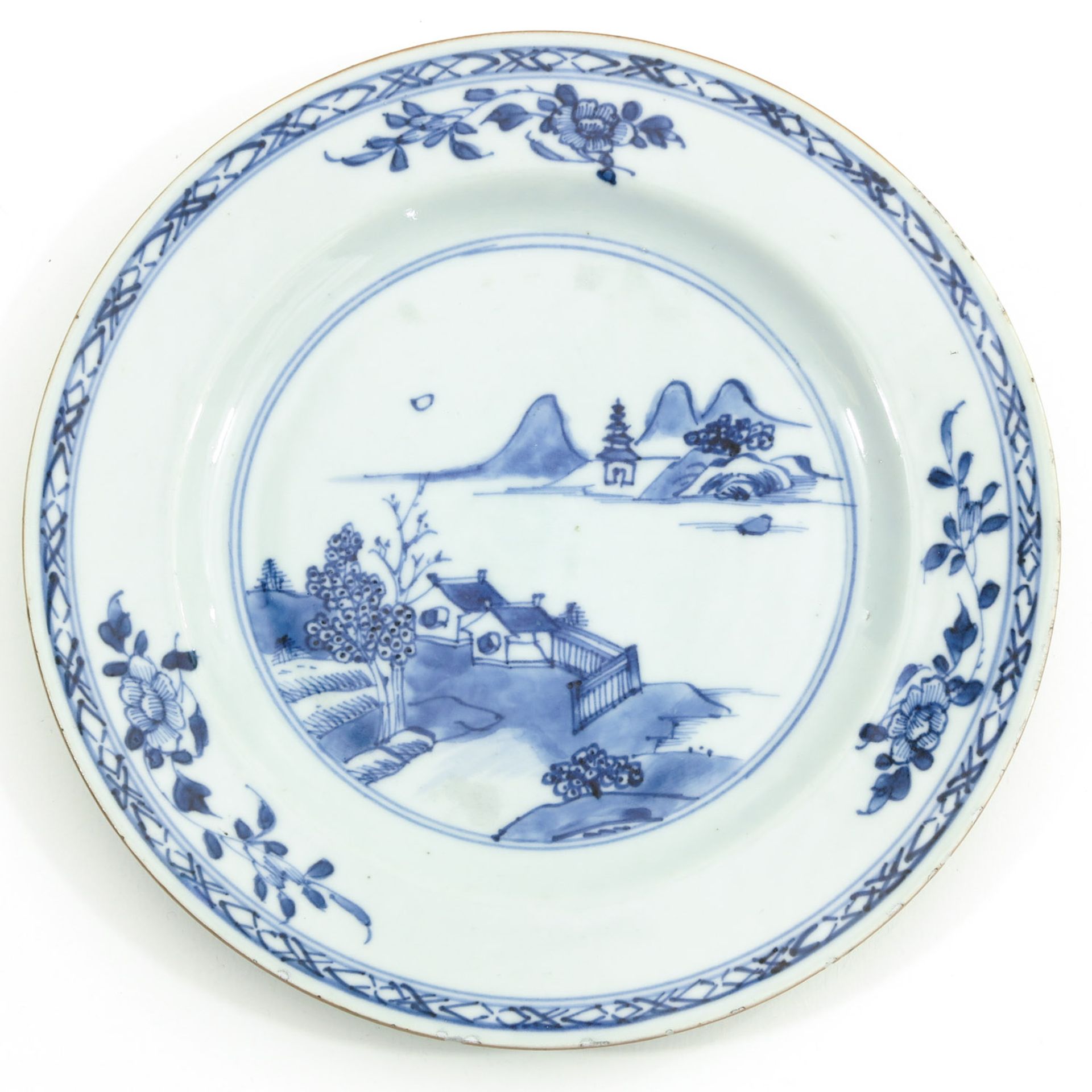 A Series of 3 Blue and White Plates - Bild 5 aus 10