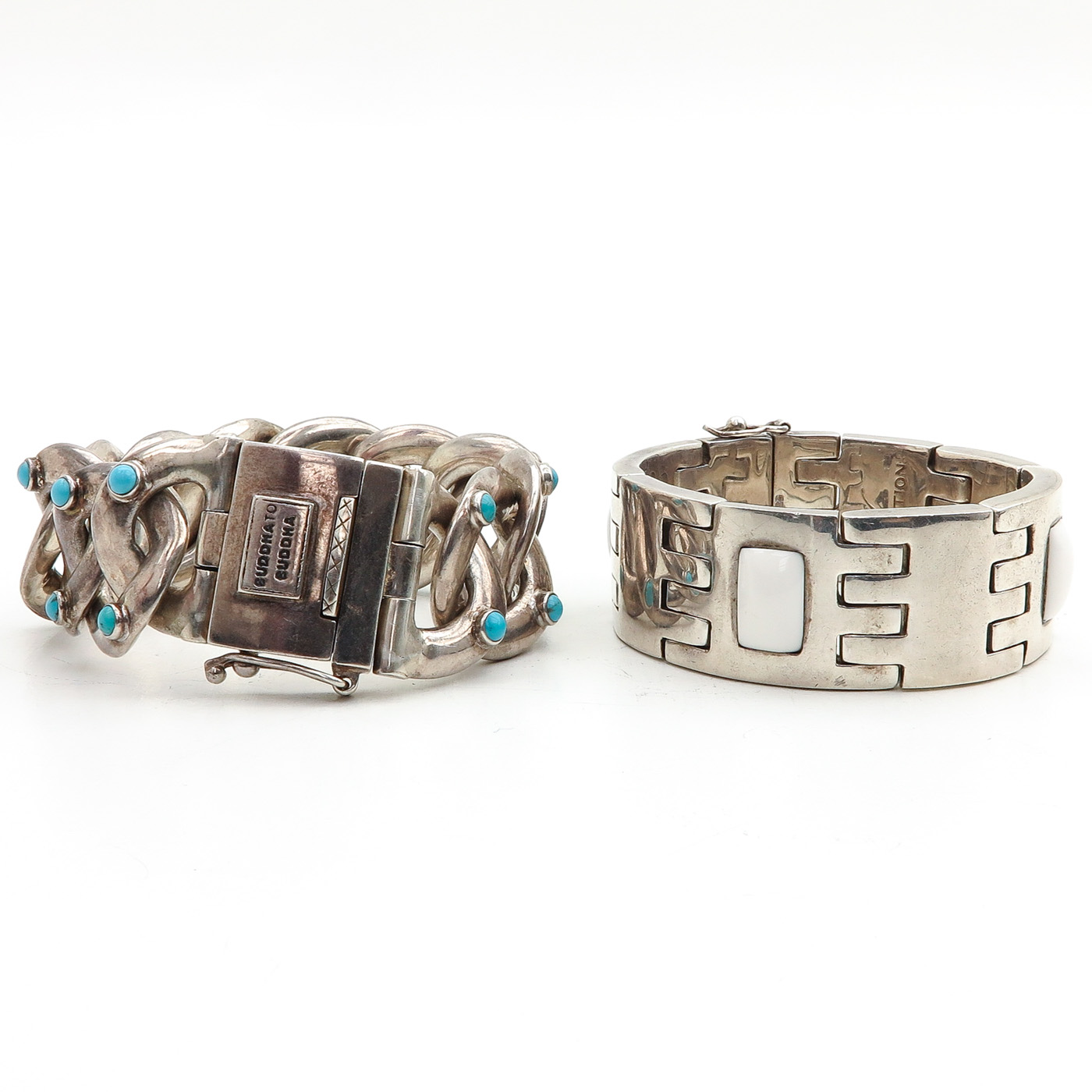 Two Silver Buddha to Buddha Bracelets - Image 2 of 4