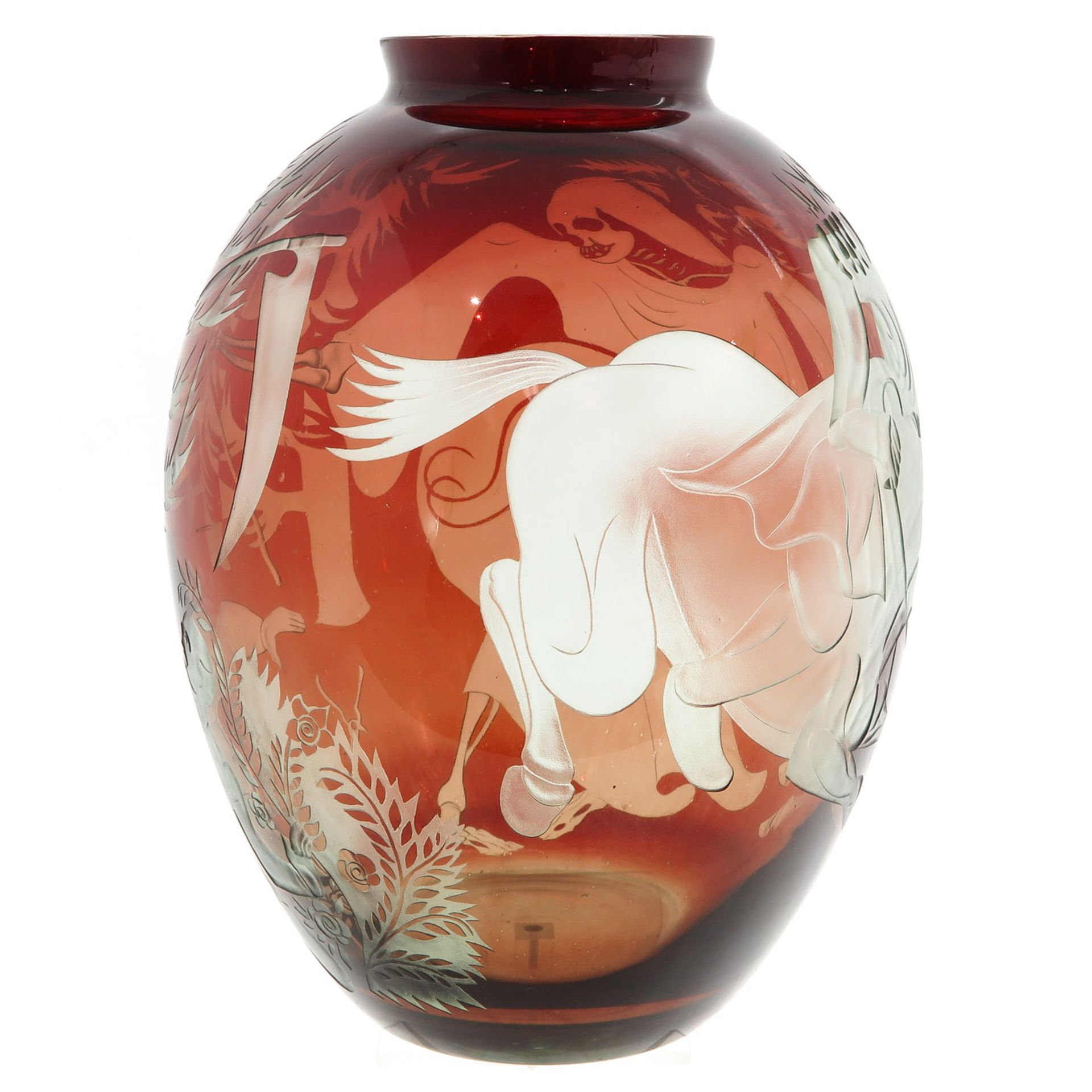 An Art Glass Vase - Bild 3 aus 10