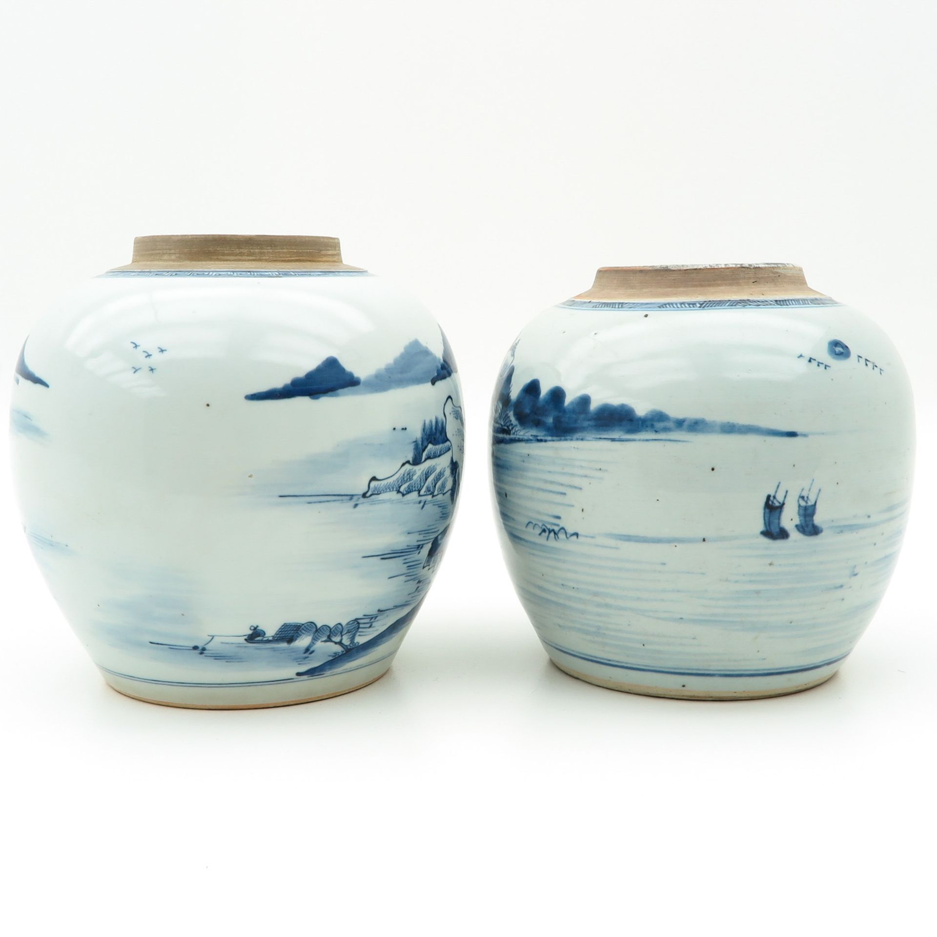 A Pair of Blue and White Ginger Jars - Bild 3 aus 10