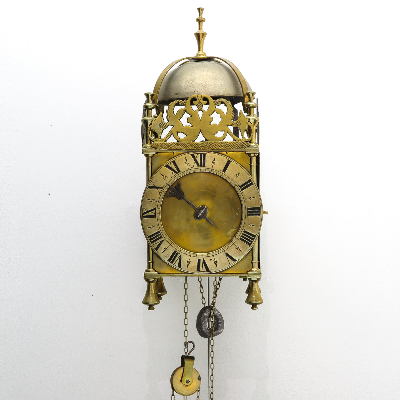 A French 17th - 18th Century Lantern Clock