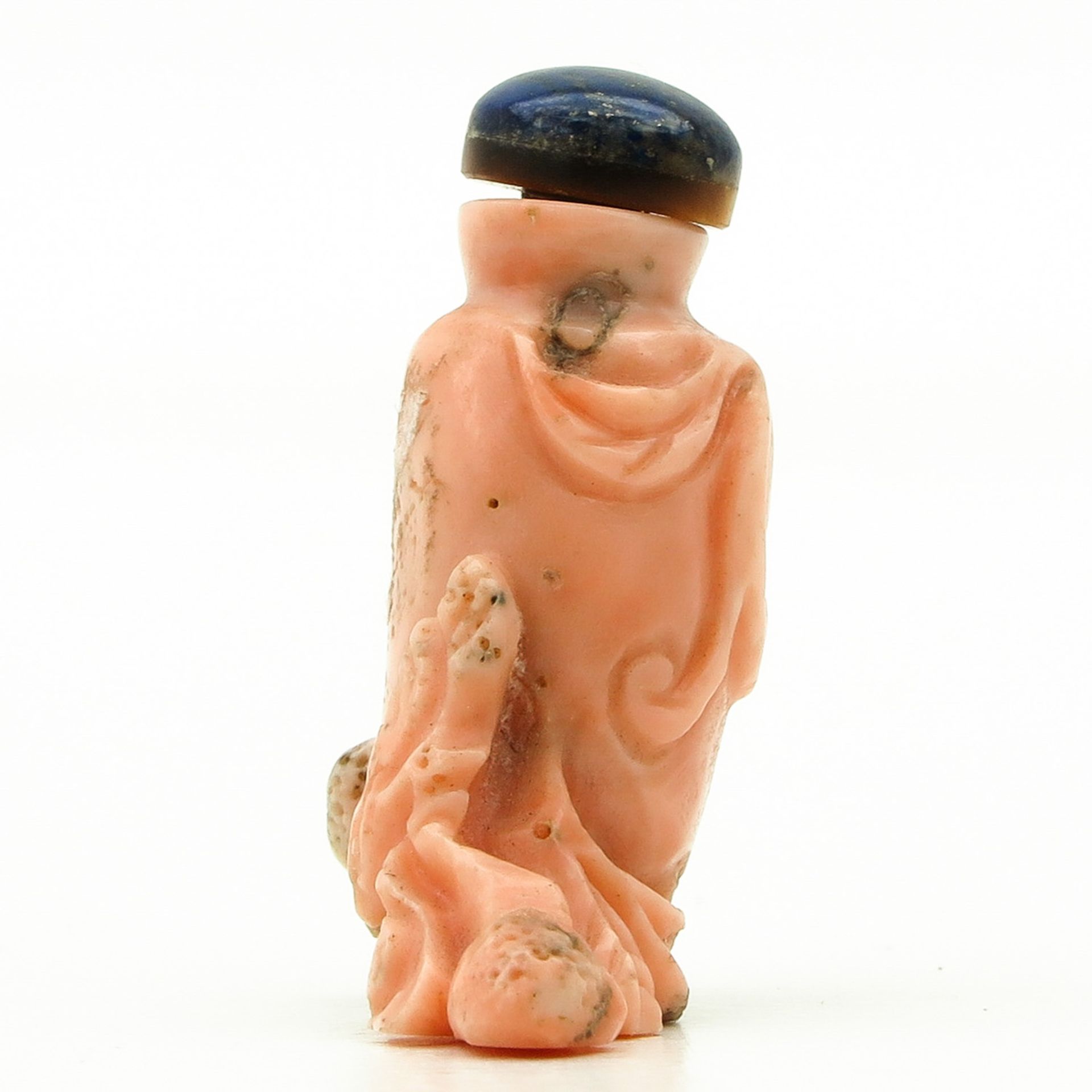 A Coral Snuff Bottle - Bild 2 aus 7