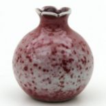 A Peach-bloom Glazed Vase