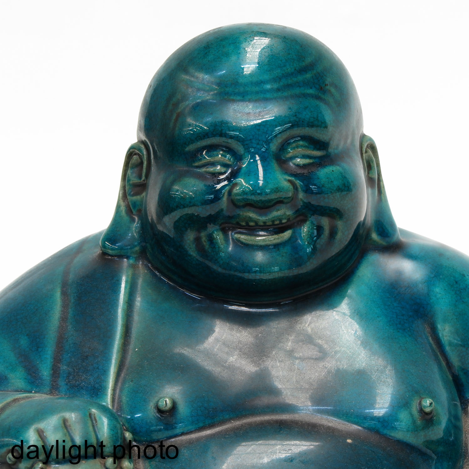 A Hotai Buddha Sculpture - Image 8 of 8