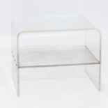 A 1970s Plexiglass Coffee table