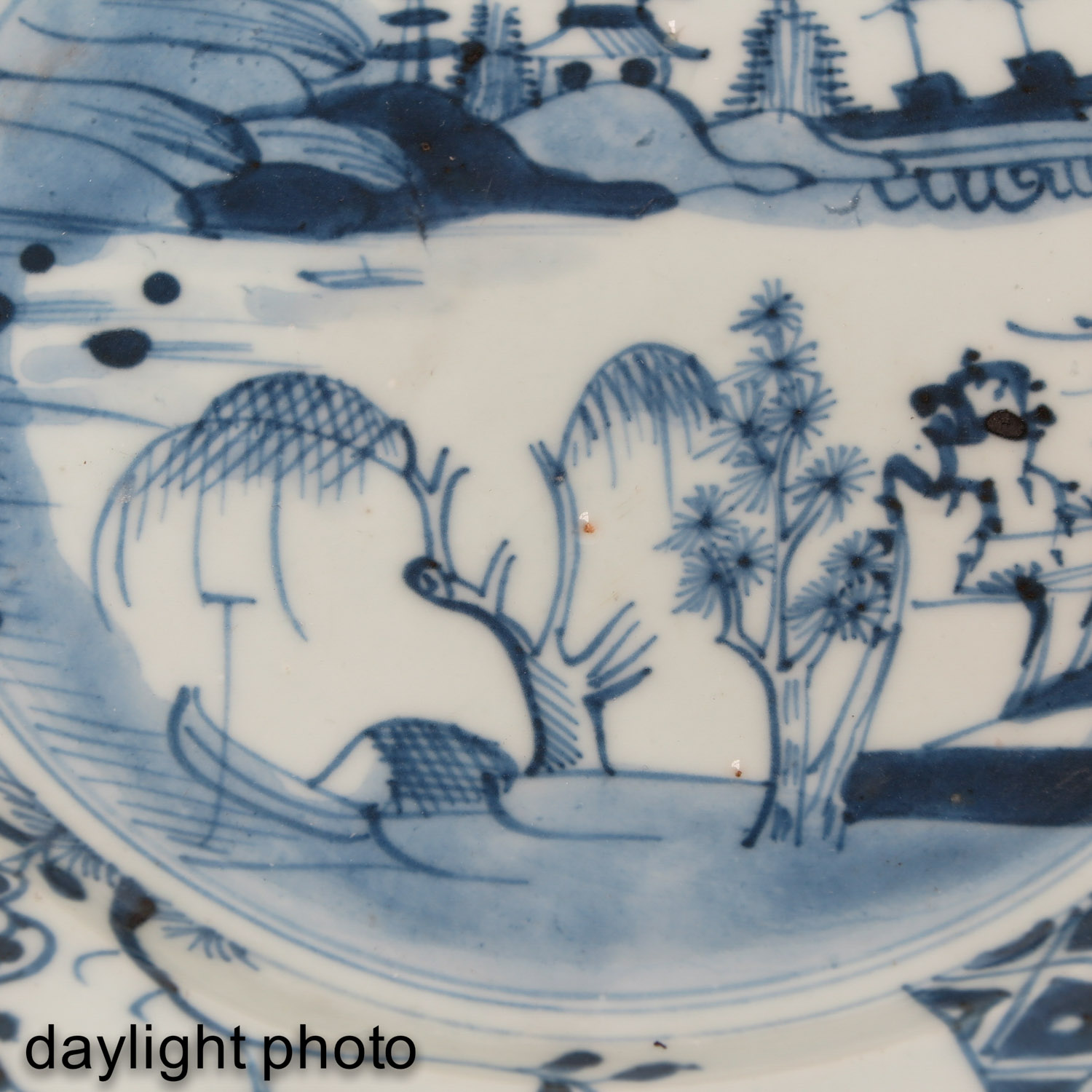 Three Blue and White Plates - Image 7 of 8