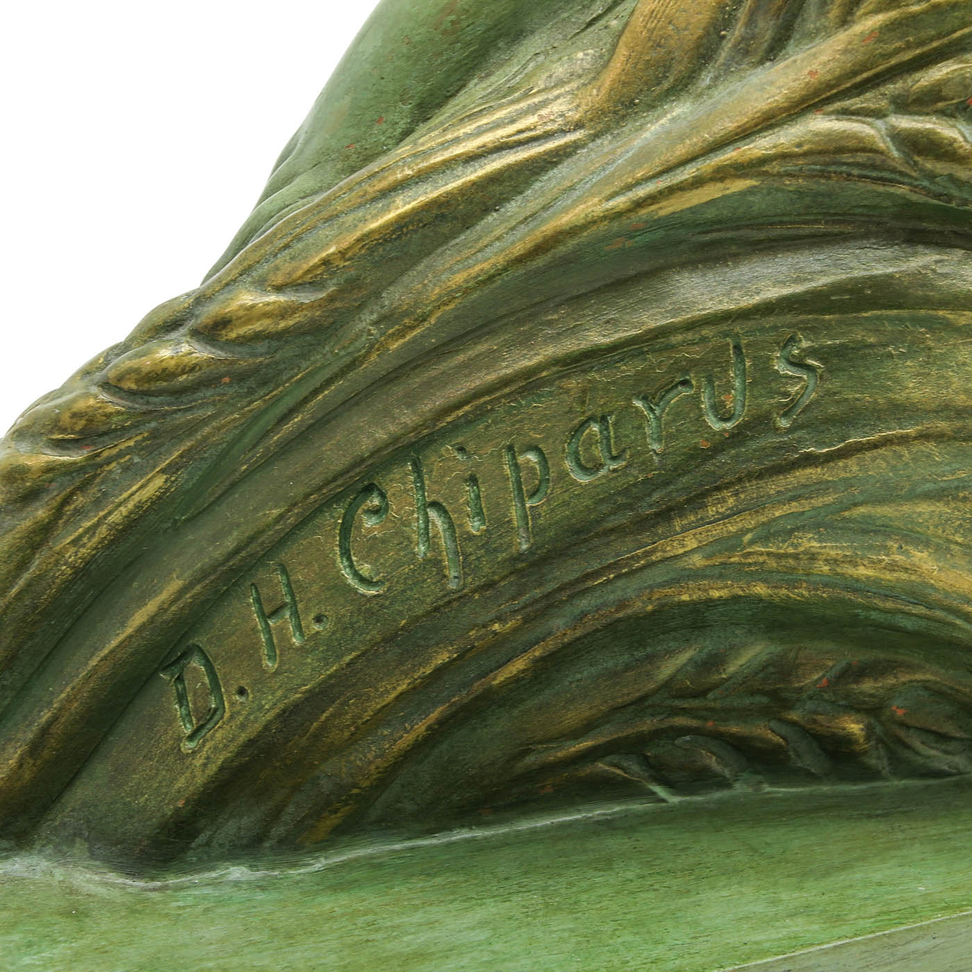 A Terra Cotta Sculpture Signed D.H. Chiparus - Image 6 of 8