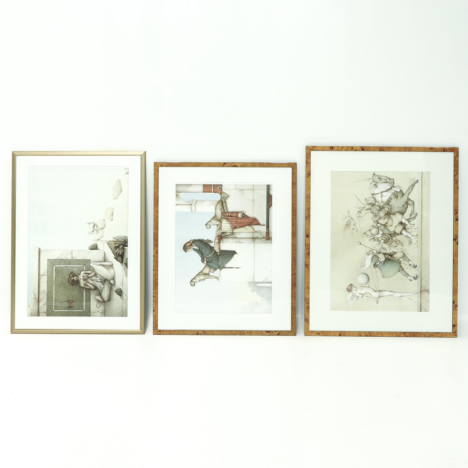 A Large Collection of Lithographs by Michael Parkes - Bild 8 aus 10