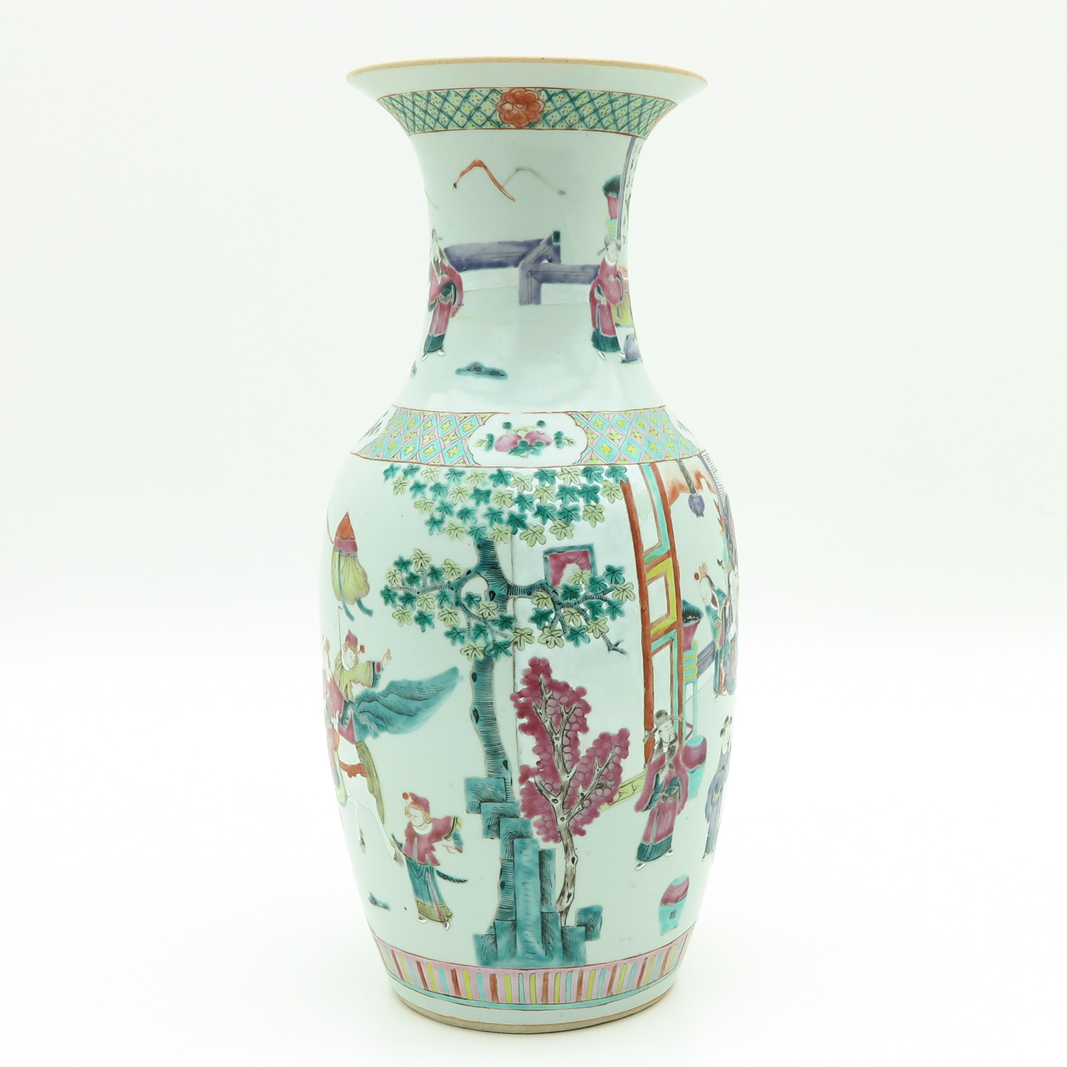 A Famille Rose Vase - Image 4 of 9