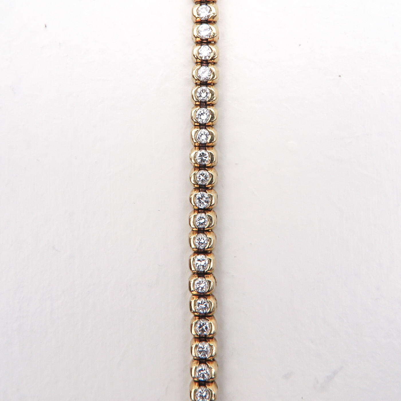 A Diamond Tennis Bracelet - Image 3 of 3