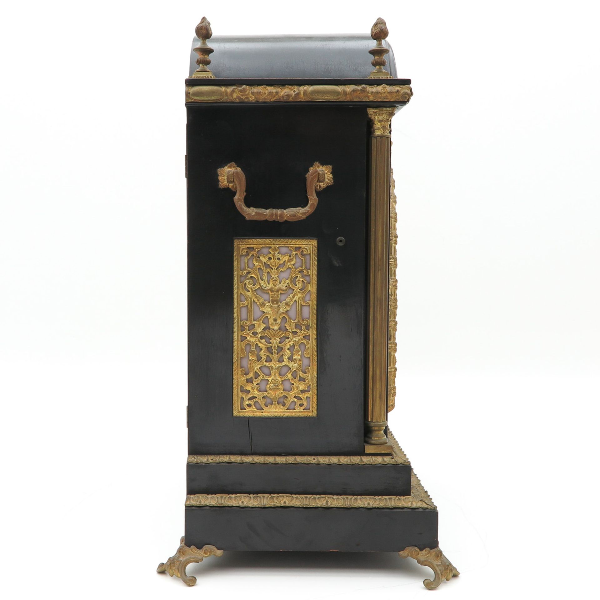 A 19th Century English Table Clock - Bild 5 aus 7